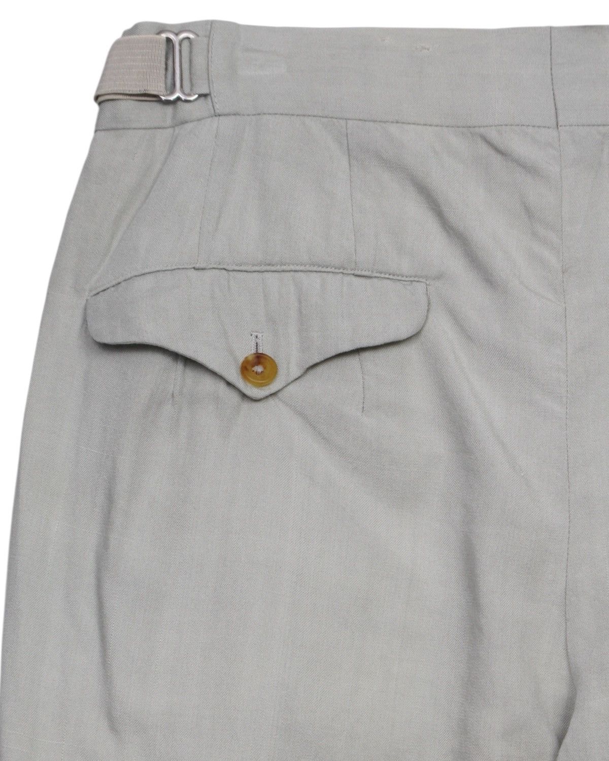 Yohji Yamamoto SS1999 YOHJI YAMAMOTO POUR HOMME MINT GREEN PLEATED TROUSERS Size US 31 - 6 Thumbnail