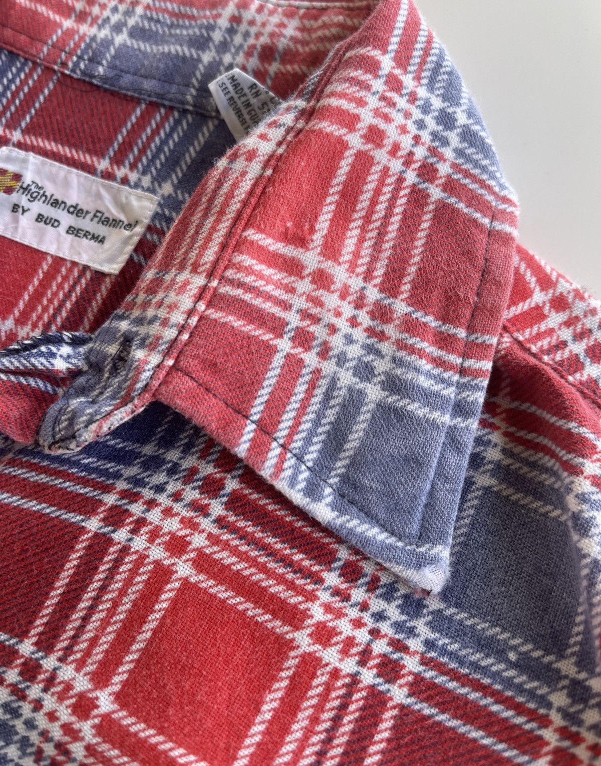 Flannel Bud Berma Cotton Flannel Shirt Size US M / EU 48-50 / 2 - 11 Thumbnail