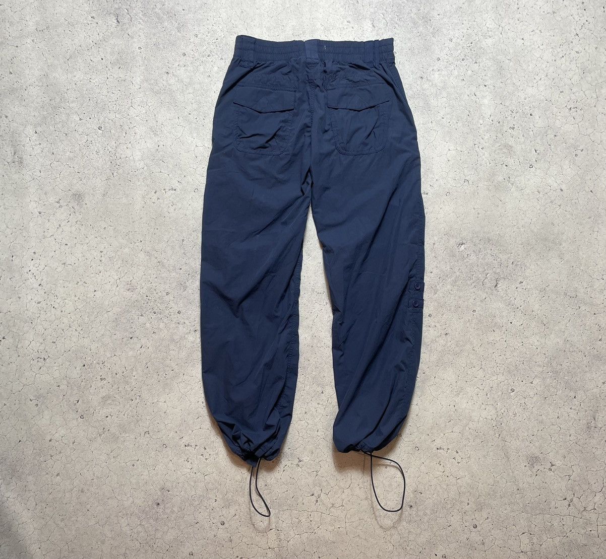 Nike × Vintage Vintage Nike Track Pants Nylon Drill Y2K Hype Swoosh Size US 30 / EU 46 - 2 Thumbnail