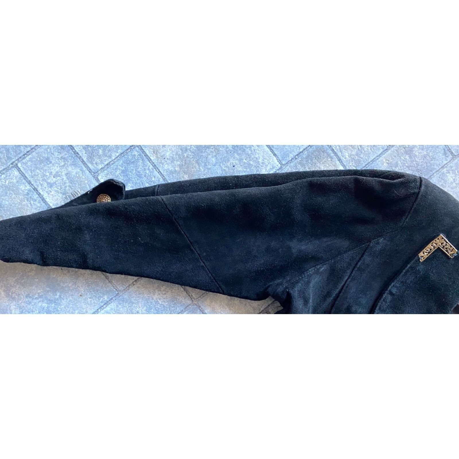 Vintage VINTAGE Outerwear By Phoenix Coat Leather Black S Womens Damaged Made In USA Size S / US 4 / IT 40 - 6 Thumbnail