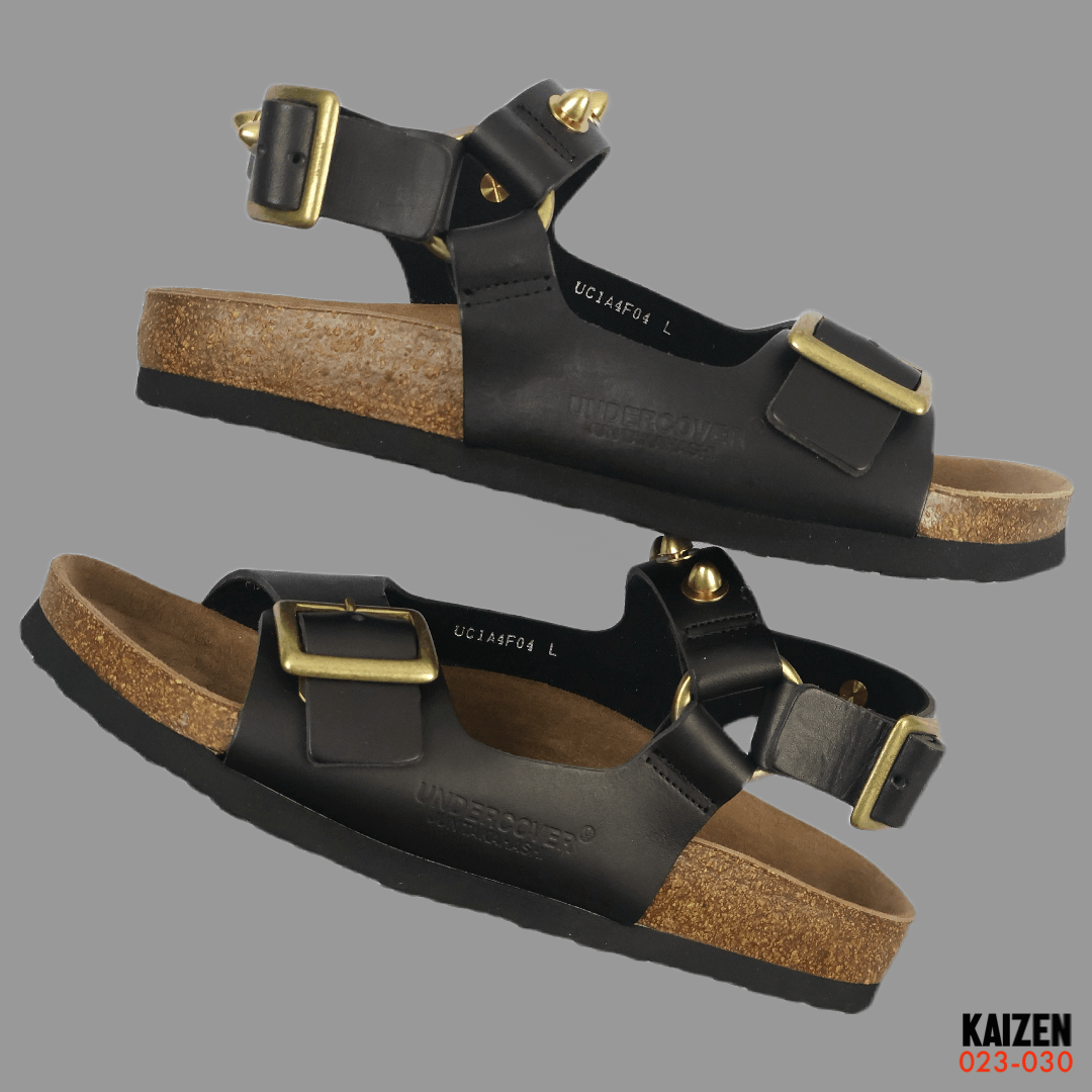 Undercover UNDERCOVER - S/S 21 - STUDDED LEATHER SANDALS Size US 10.5 / EU 43-44 - 3 Thumbnail