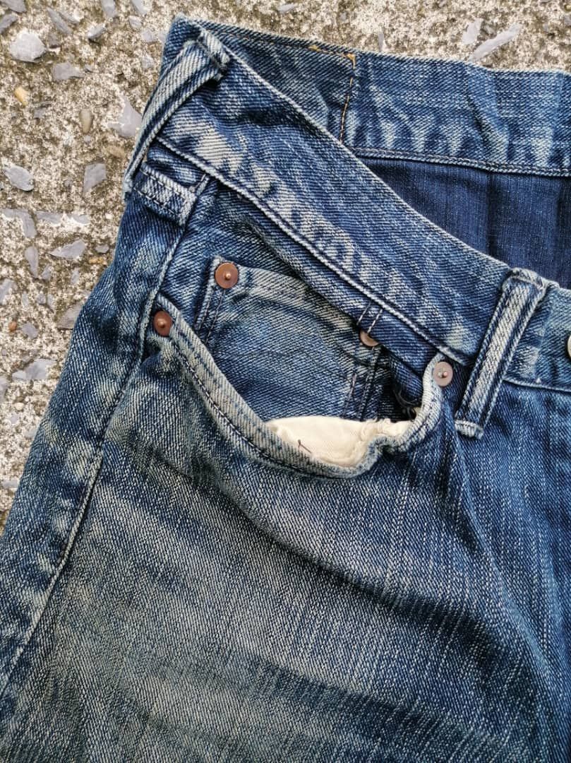 45rpm 45rpm Made In Japan Straight Cut Denim Jeans Size US 29 - 6 Thumbnail