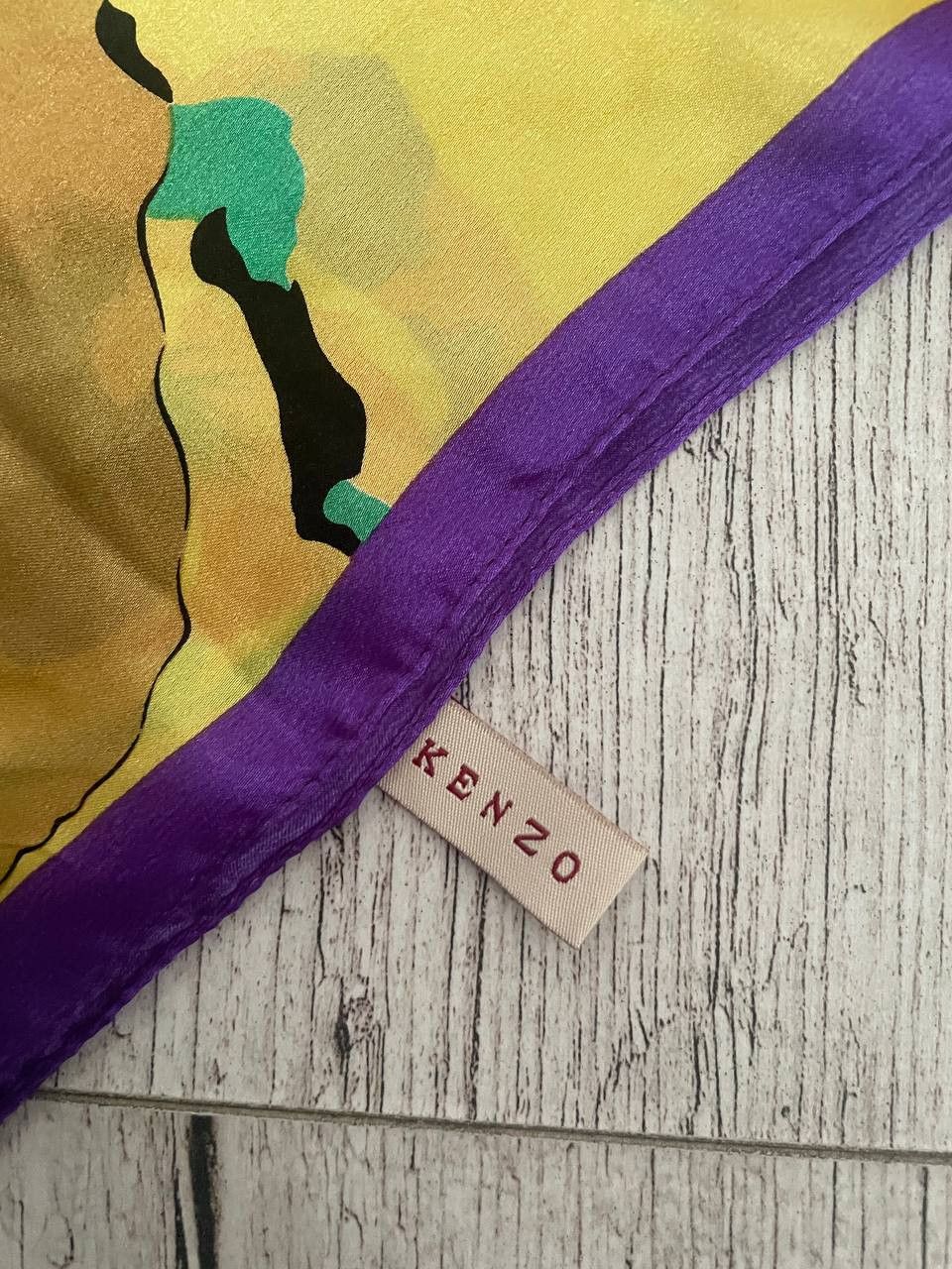 Kenzo Shawl / Silk scarf Kenzo flower print Size ONE SIZE - 3 Thumbnail
