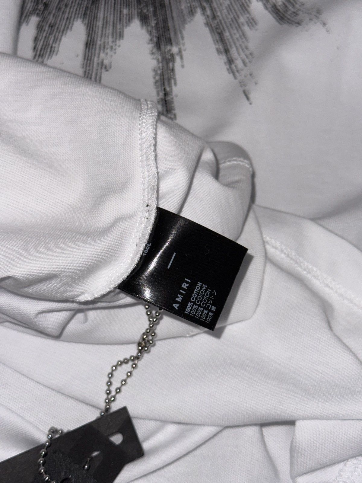 Amiri Amiri logo long sleeve t shirt Size US M / EU 48-50 / 2 - 4 Thumbnail