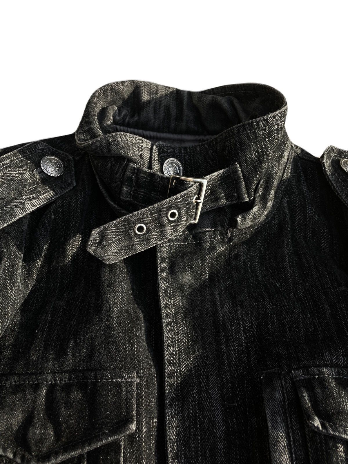 If Six Was Nine 2000s Japanese archive Multi Gimmic Belted Jacket Y2K Vkei Size US S / EU 44-46 / 1 - 6 Thumbnail