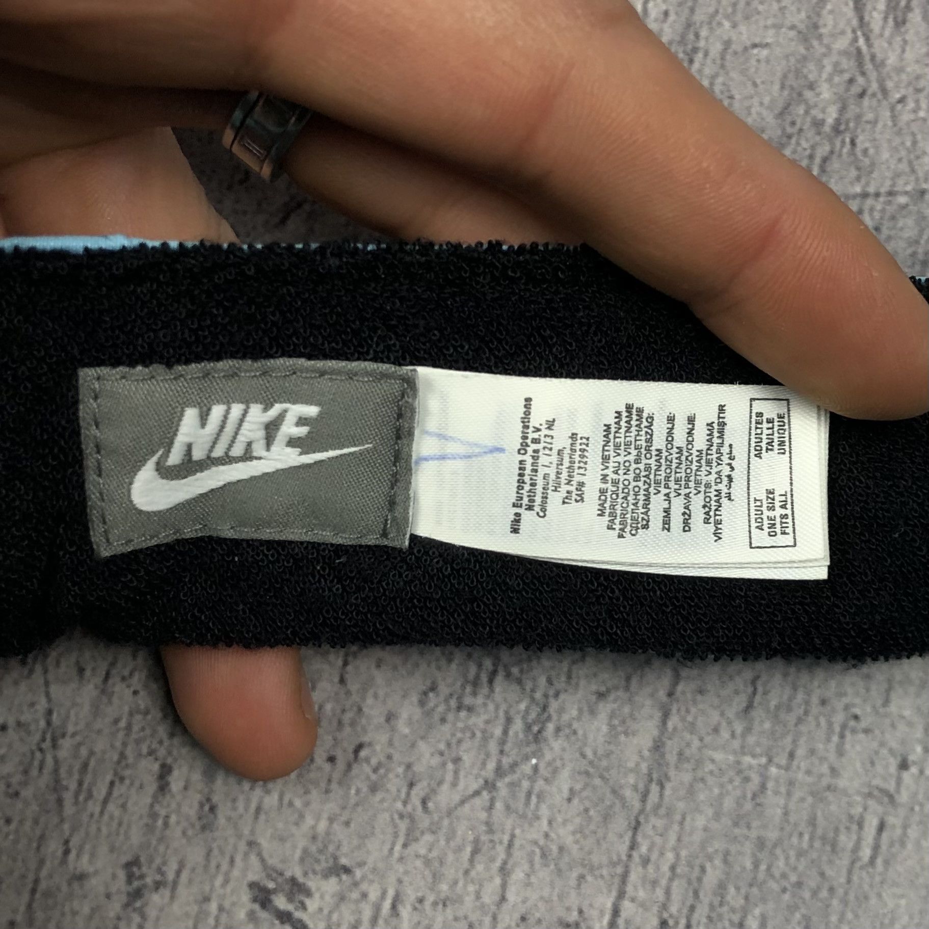 Nike Vintage Nike Swoosh Just Do It Visor Cap Size ONE SIZE - 9 Thumbnail