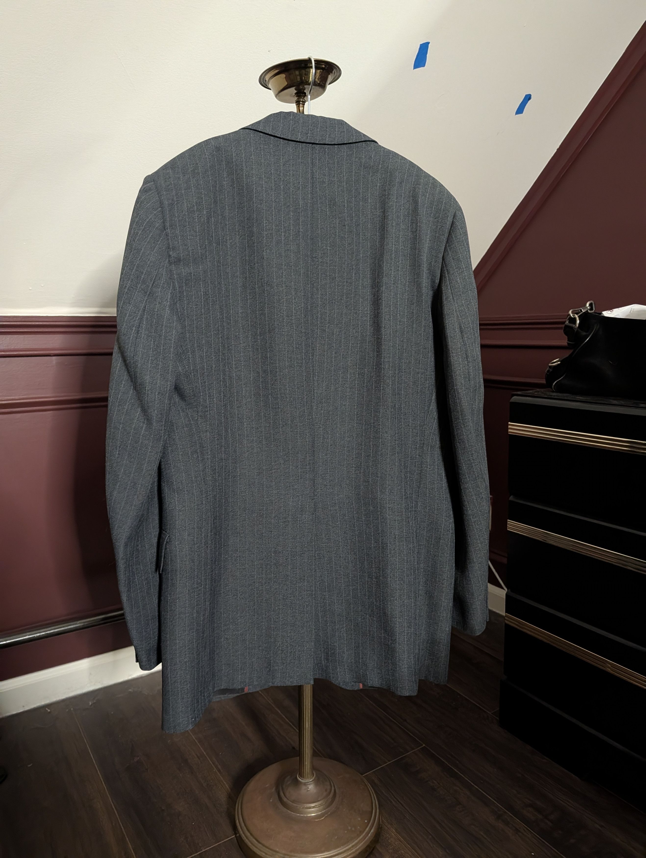 Levi's Vintage Clothing Vintage made in USA Business Class pinstriped blazer Size 40L - 6 Thumbnail