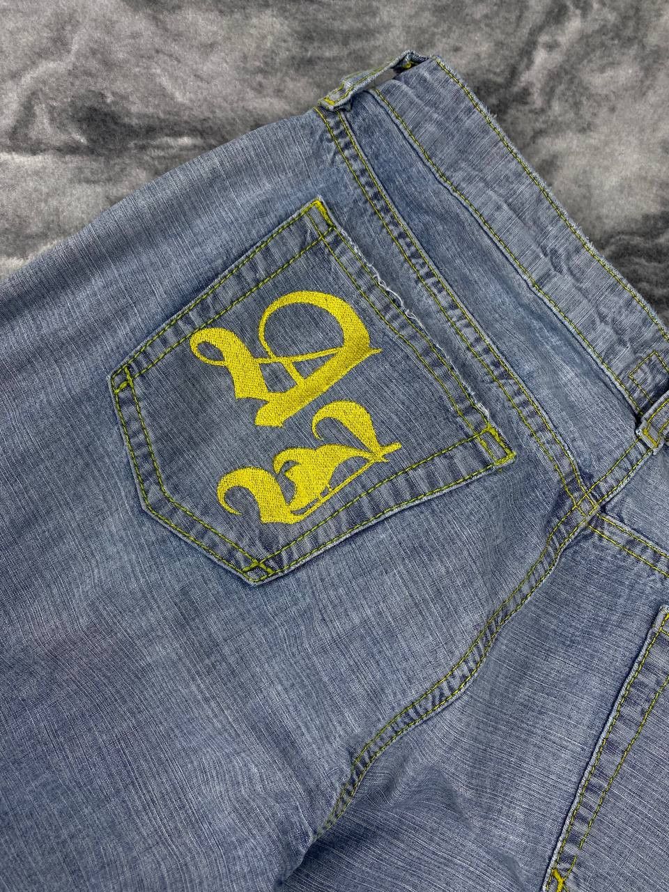 Armani Vintage Armani Jeans Denim Jeans Big Logo Size US 31 - 2 Thumbnail