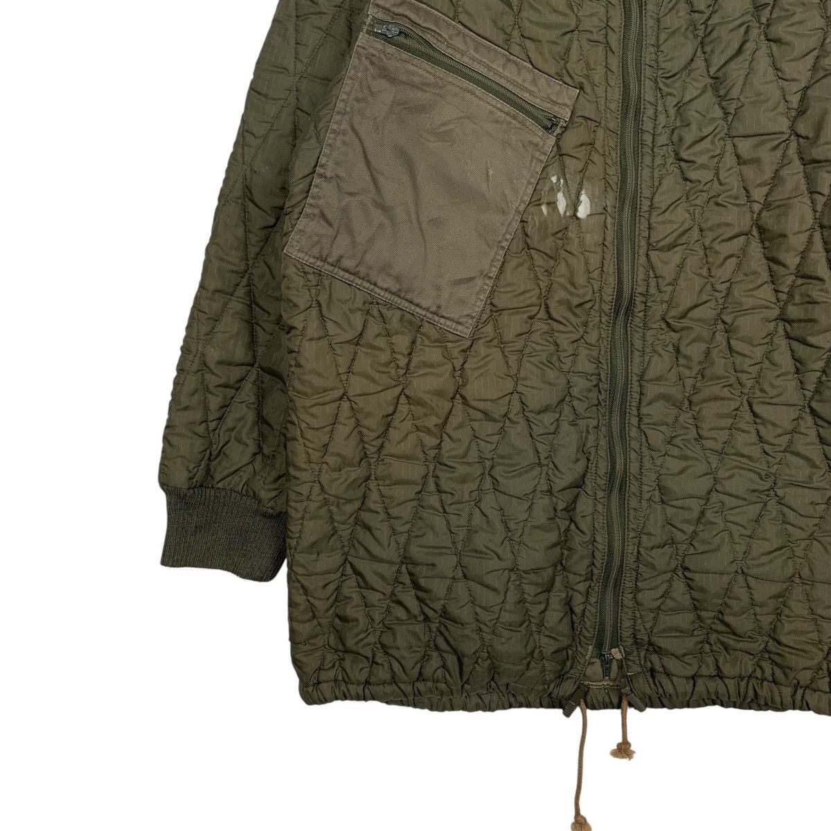 Vintage Vintage Military Opti Zipper Quilted Jacket Size US M / EU 48-50 / 2 - 3 Thumbnail