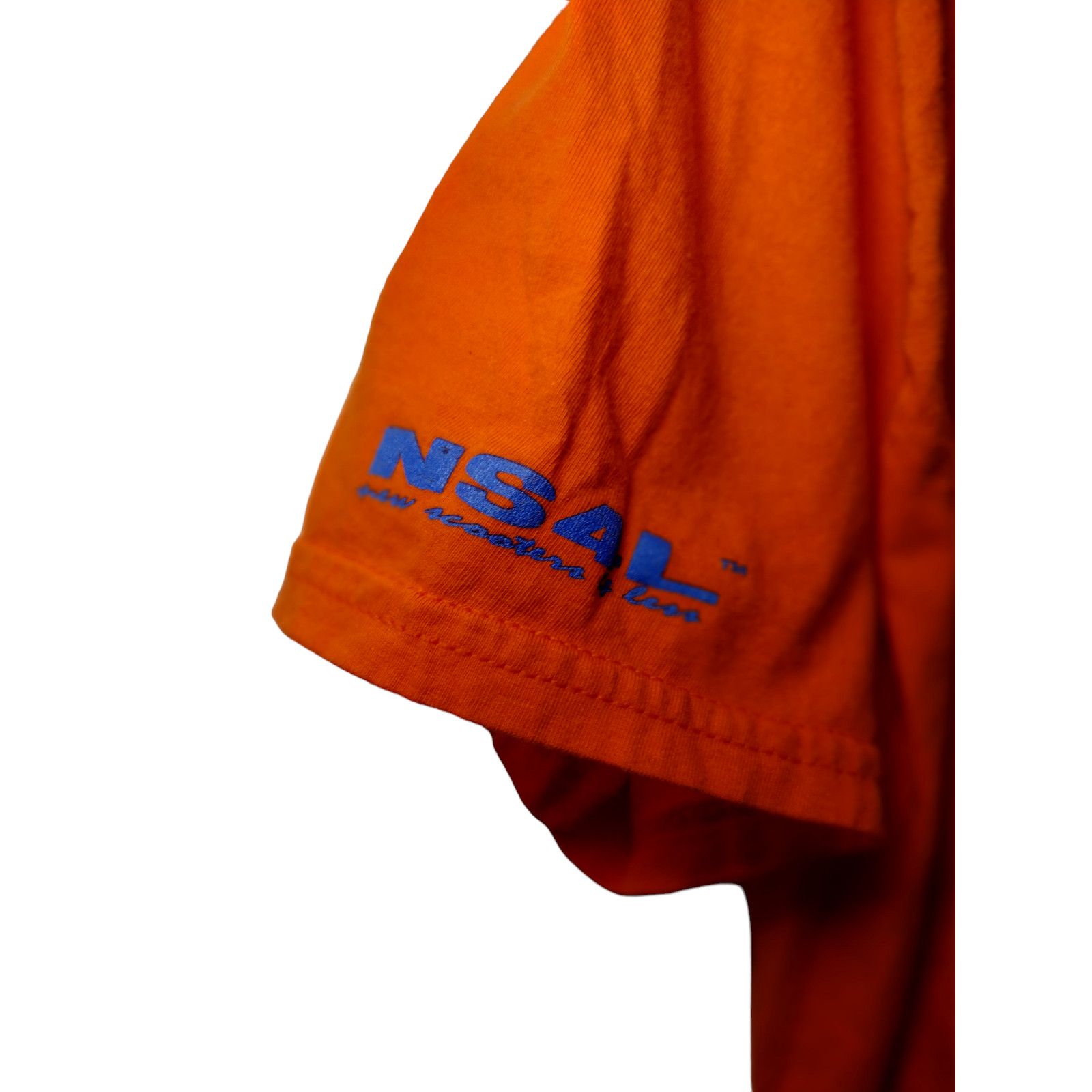 Gildan Gildan Mens Scooter Graphic Print T-Shirt Orange Large Size US L / EU 52-54 / 3 - 6 Thumbnail