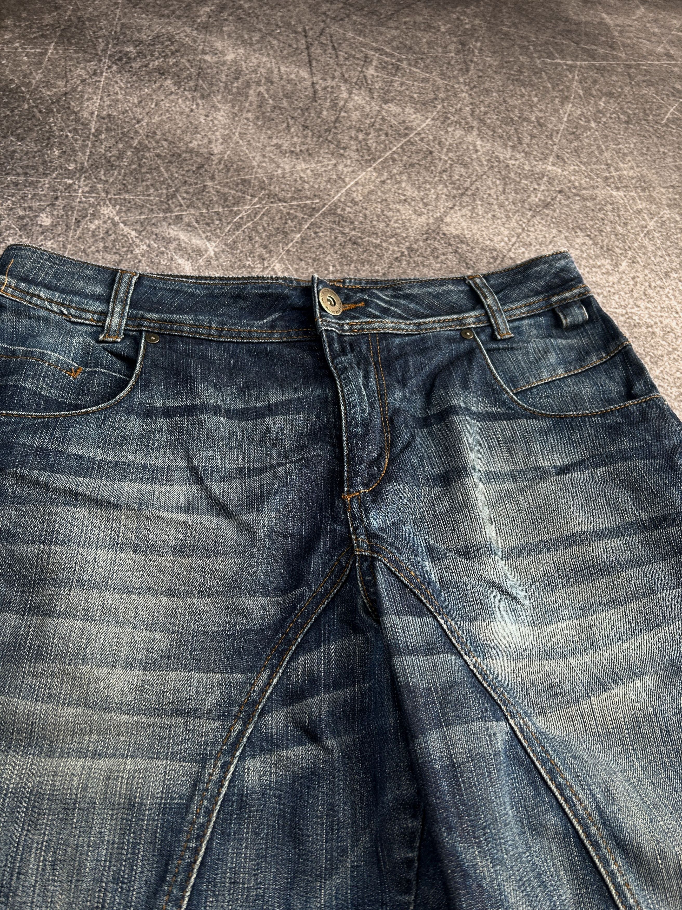 Vintage Y2K Baggy Denim Jeans Wide Leg Distressed Skater Grunge Size US 32 / EU 48 - 5 Thumbnail