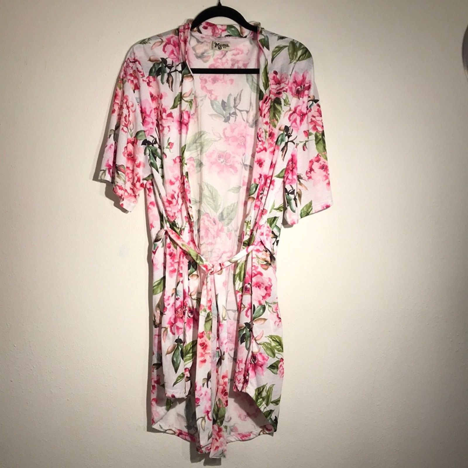 Show Me Your MuMu Show Me Your Mumu Floral Belted Robe OS NWOT Size ONE SIZE - 1 Thumbnail