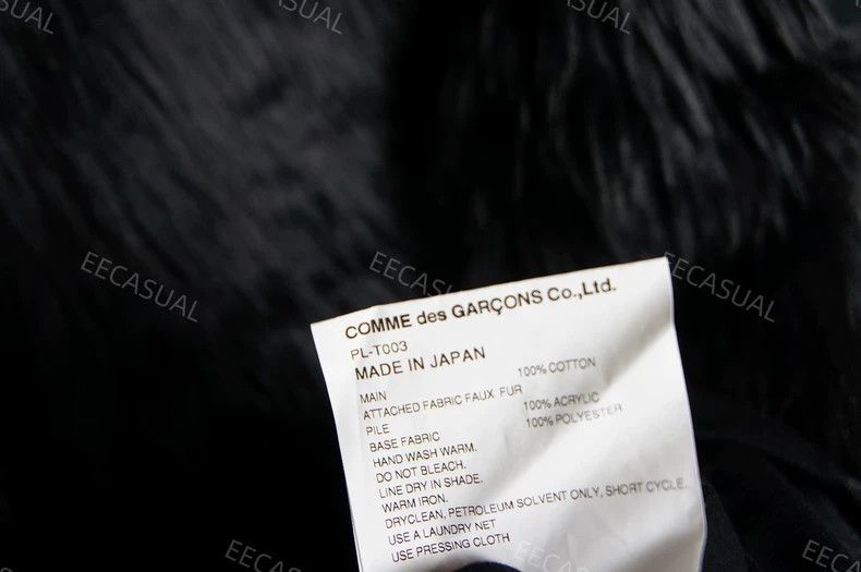 Comme des Garcons Comme Des Garcons Black fur and leather top Size L / US 10 / IT 46 - 6 Thumbnail