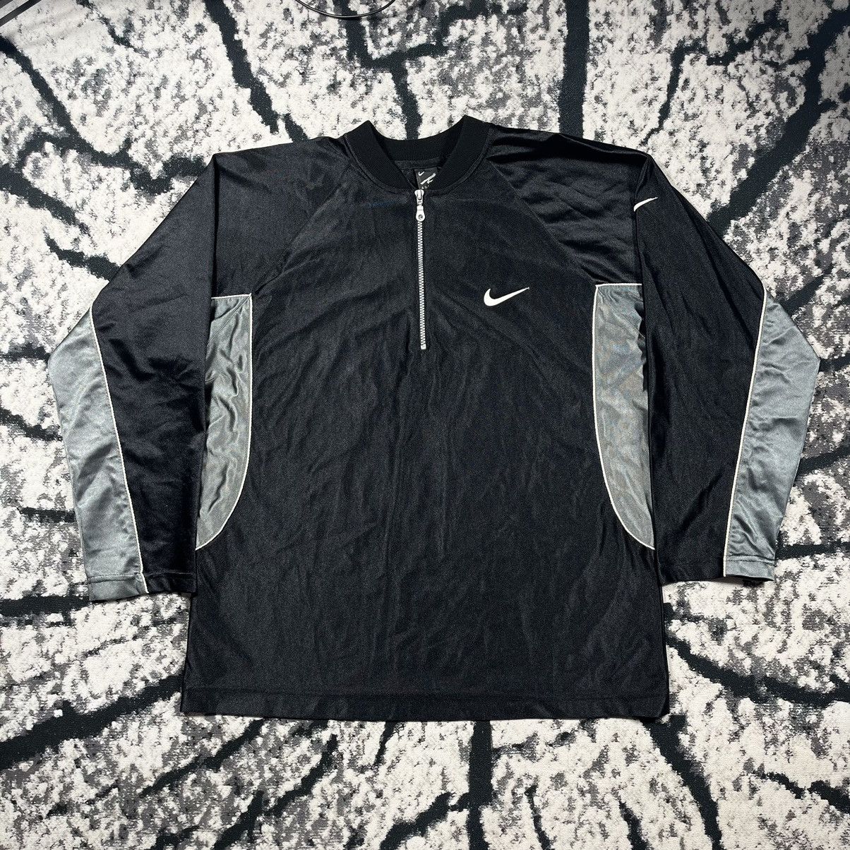 Nike Vintage Nike Agassi half-zip sweatshirt longsleeve jersey Size US XL / EU 56 / 4 - 2 Thumbnail