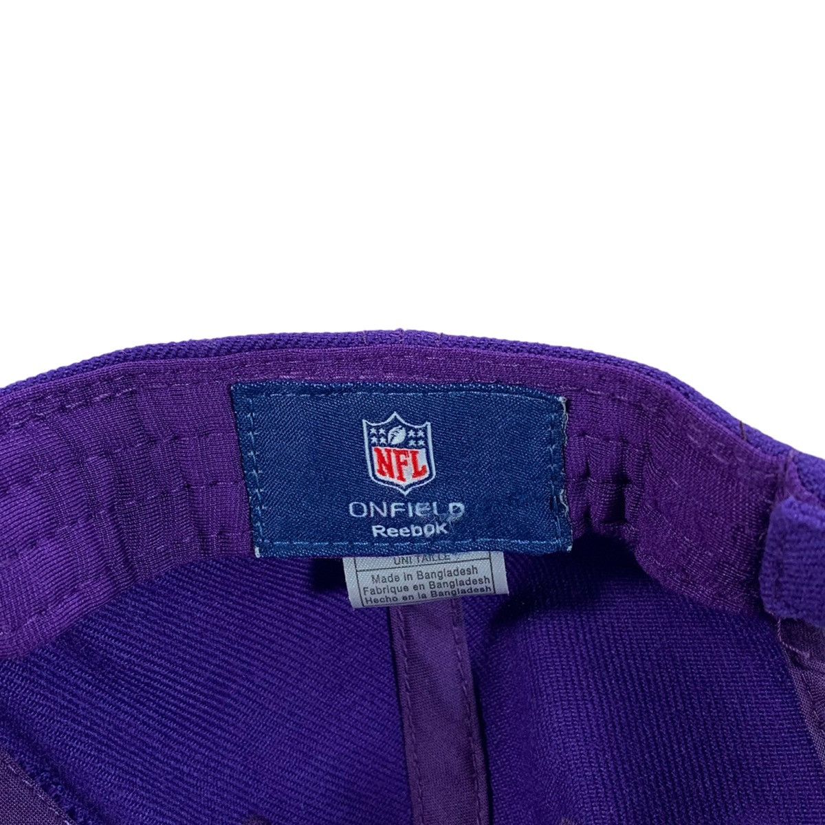 Reebok VTG Reebok NFL Football Minnesota Vikings Wool Blend Hat Size ONE SIZE - 5 Thumbnail