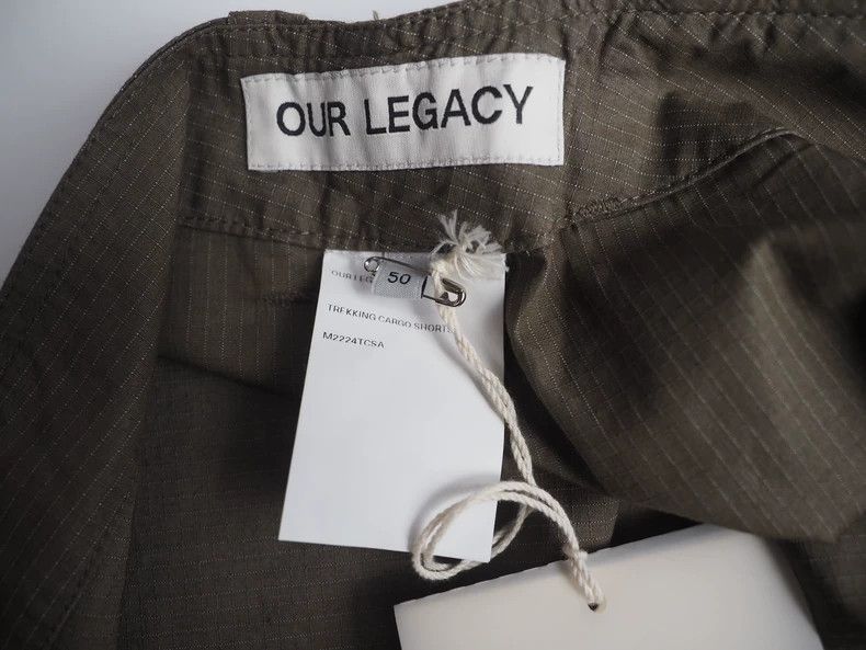 Our Legacy our legacy Army Green Large Pocket Shorts 2504-Nextarrow Size US 34 / EU 50 - 5 Thumbnail