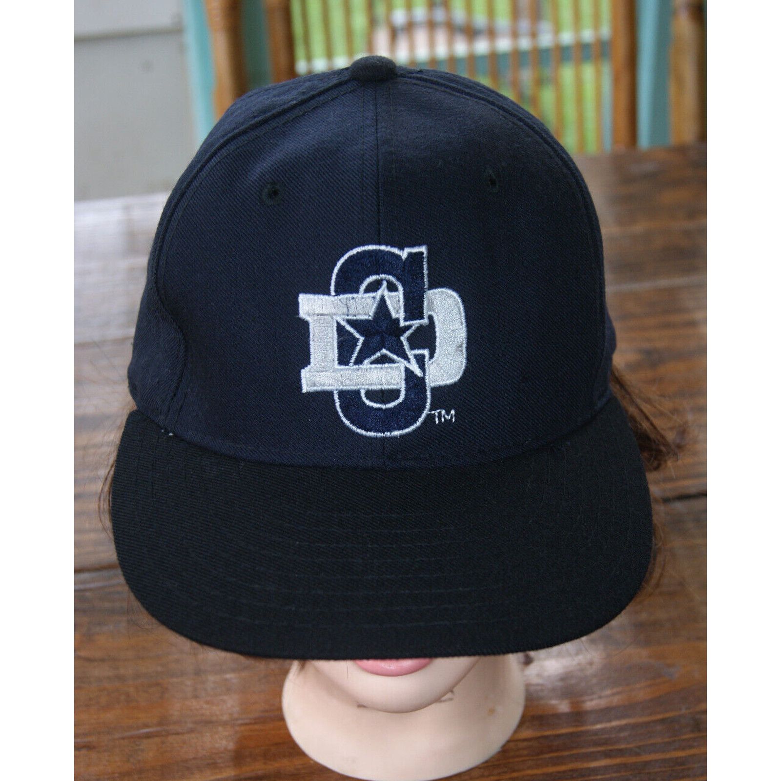 New Era VTG DALLAS COWBOYS New Era 5950 Fitted Hat 7 1/4 Cap Wool Size ONE SIZE - 1 Thumbnail