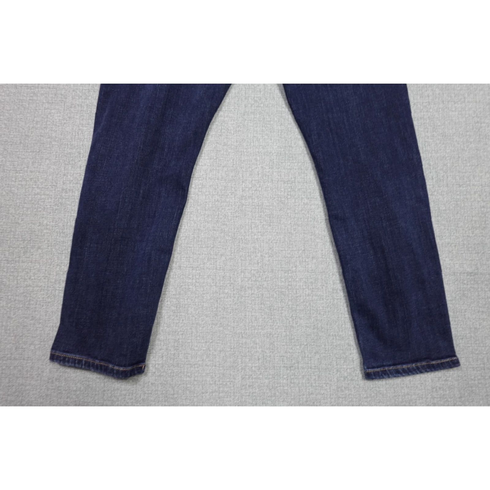 Lucky Brand Lucky Brand Jeans Mens 34x30 Blue Straight Dark Wash Western Stretch Cowboy Jeans Size US 34 / EU 50 - 6 Thumbnail
