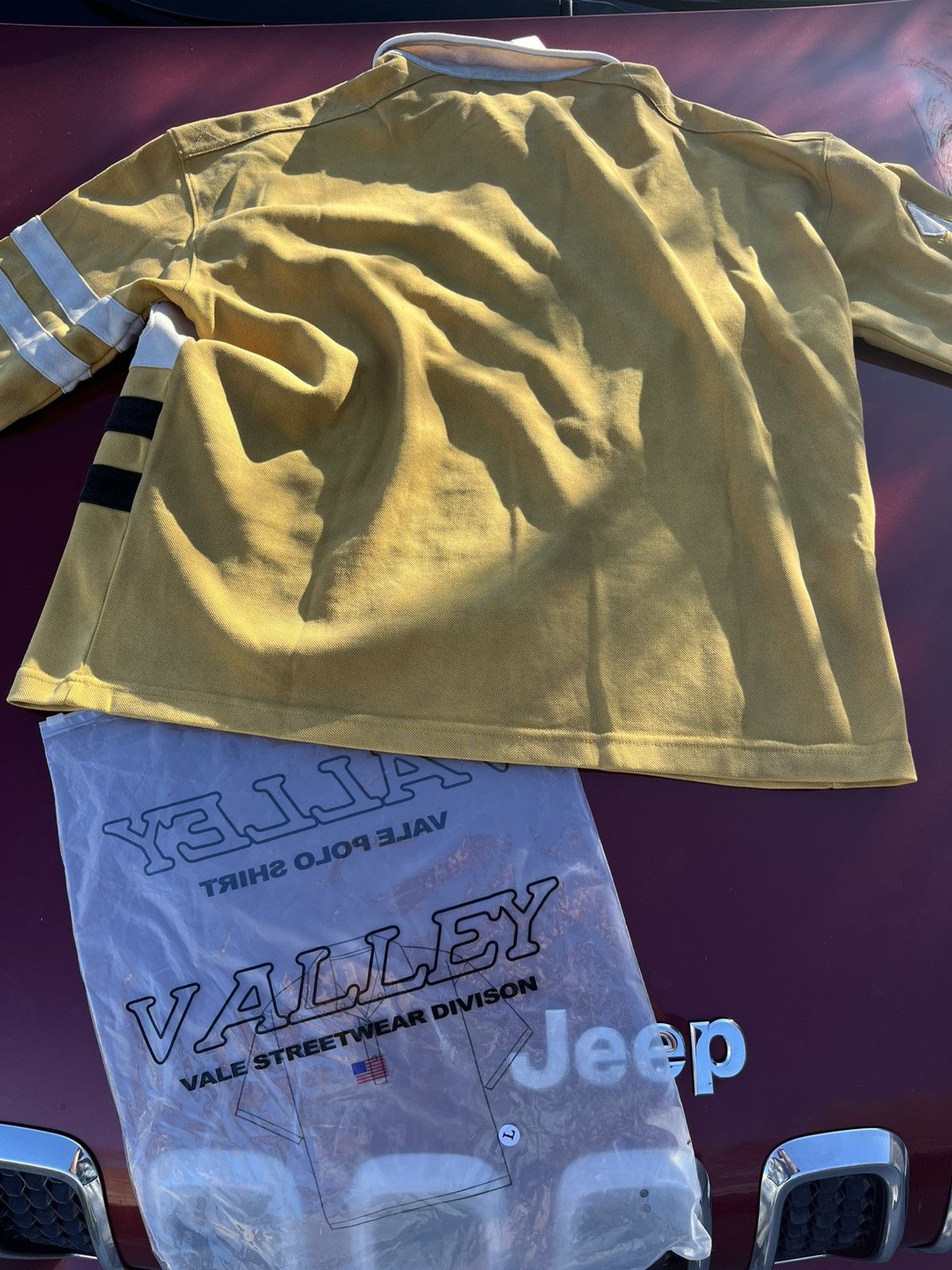 Vale Vale Yellow Rugby Longsleeve Size US L / EU 52-54 / 3 - 2 Thumbnail