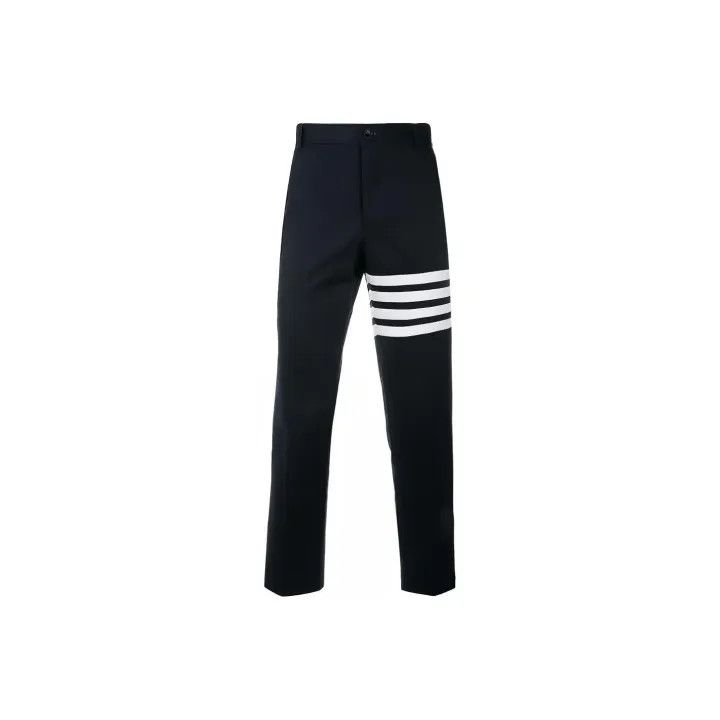 Thom Browne Thom Browne Classic Striped Cotton Casual Pants 0079 Size US 26 / EU 42 - 1 Thumbnail