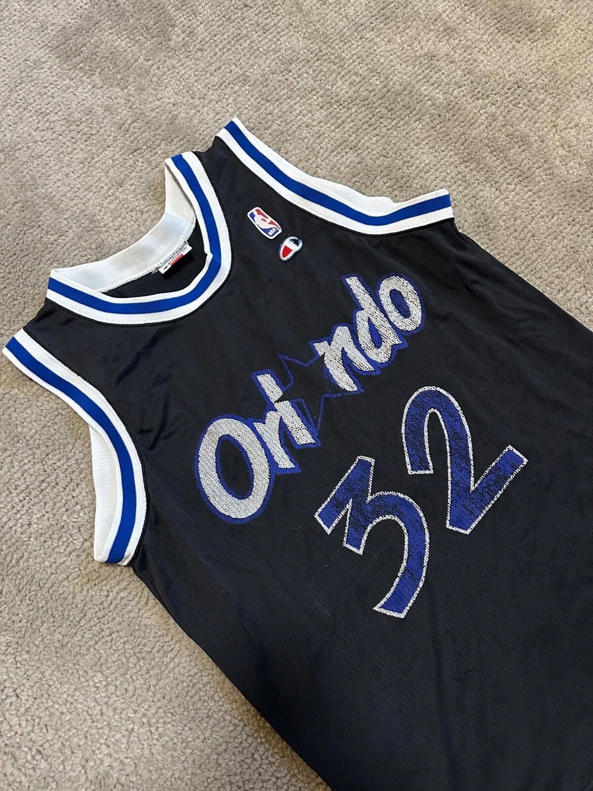 Champion O'neal Orlando Magic #32 Champion Basketball Jersey Size US M / EU 48-50 / 2 - 3 Thumbnail