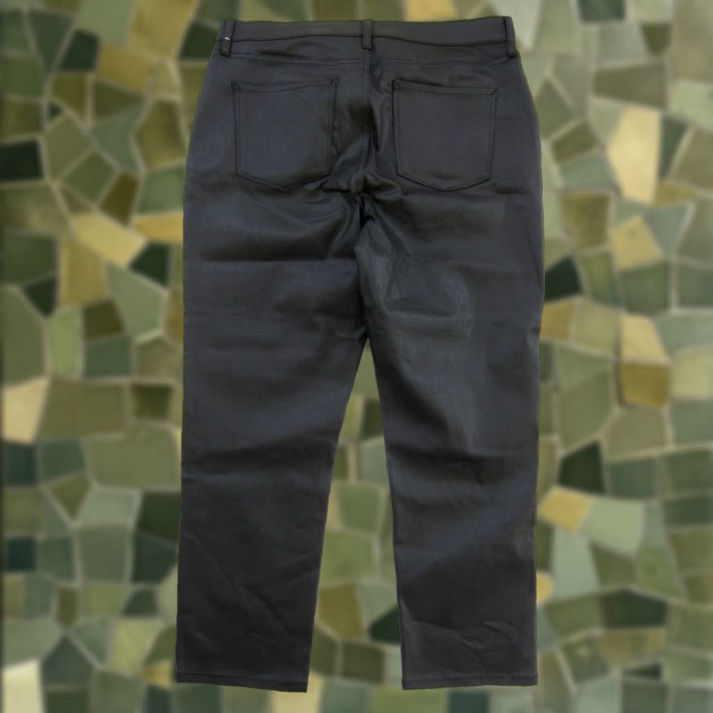 Vintage NWT a.n.a Black Stretch High Rise Straight Fitted Hip Thigh Slim Leg Jean 16 Size 38" / US 16 / IT 52 - 1 Thumbnail
