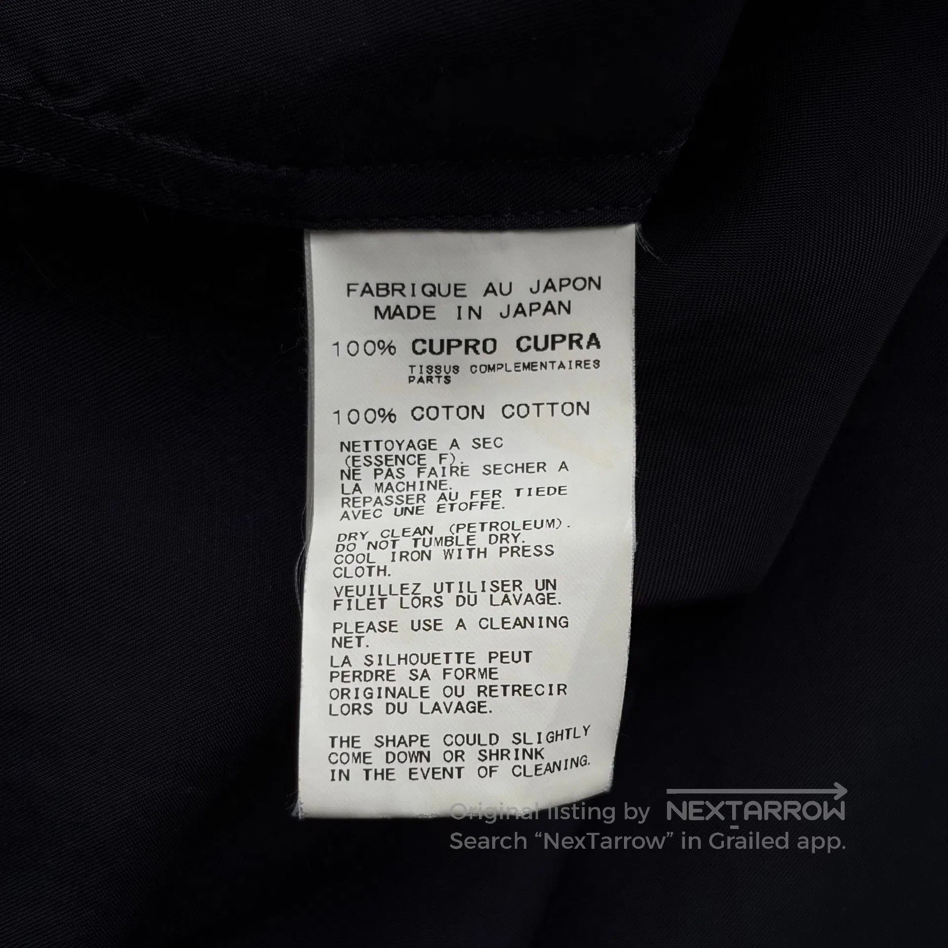 Yohji Yamamoto Yohji Yamamoto 11SS Cupro Panel Shirt. Size US L / EU 52-54 / 3 - 5 Thumbnail