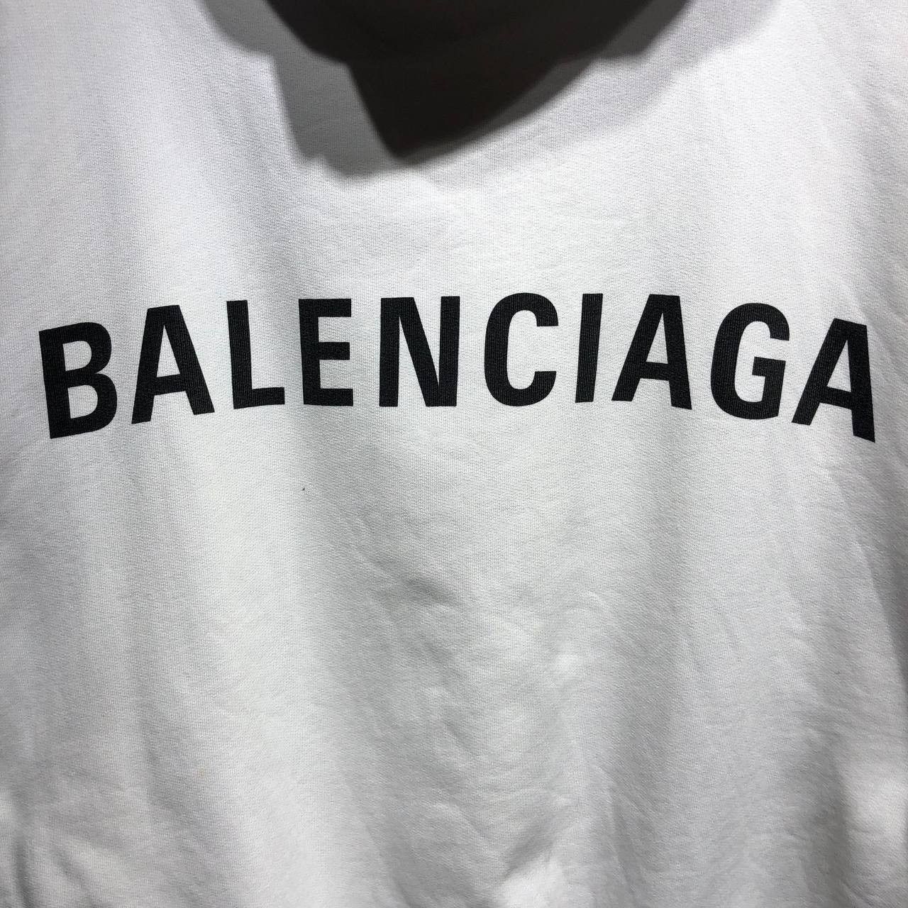 Balenciaga Balenciaga FW17 Back Logo spell out hoodie Size US S / EU 44-46 / 1 - 2 Thumbnail