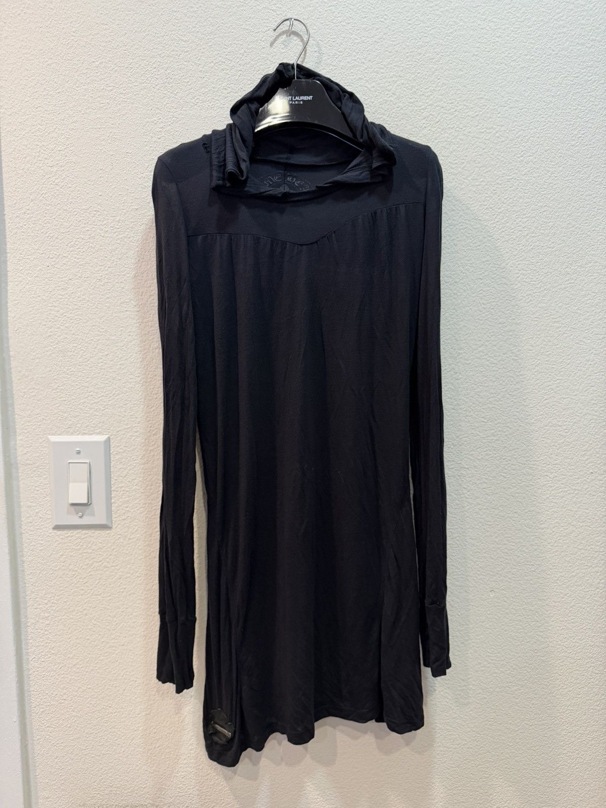 CH Hooded Long Sleeve Swing Dress M