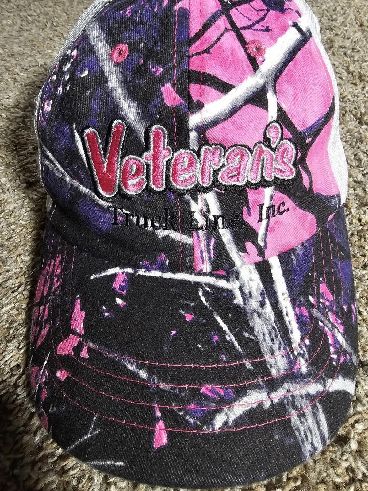 Kapital Veteran's Truck Line Inc Pink Mudd Camo Hat Size ONE SIZE - 2 Thumbnail