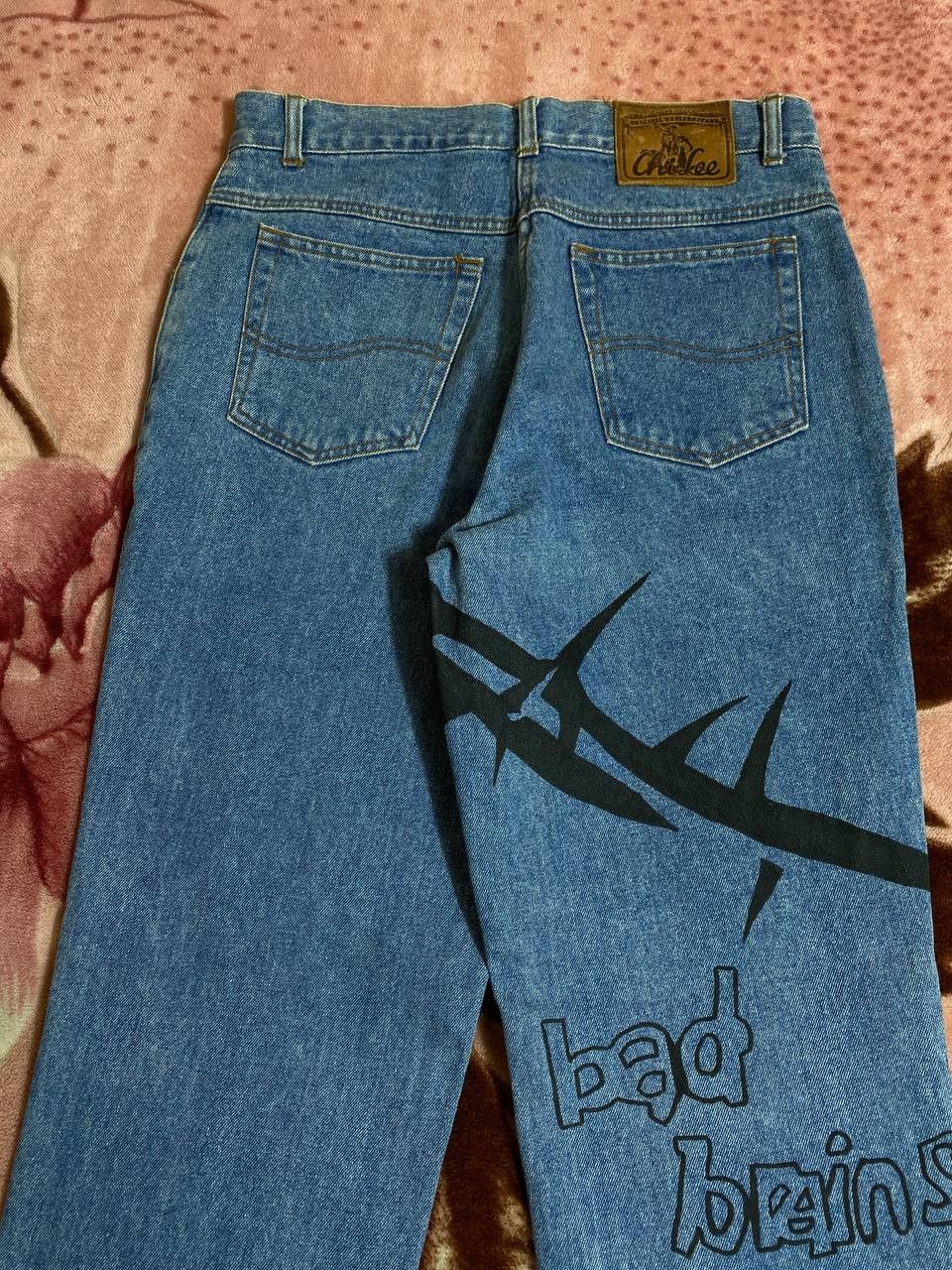 Vintage Vintage distressed print bad brins japanese opium jeans Size US 30 / EU 46 - 8 Thumbnail