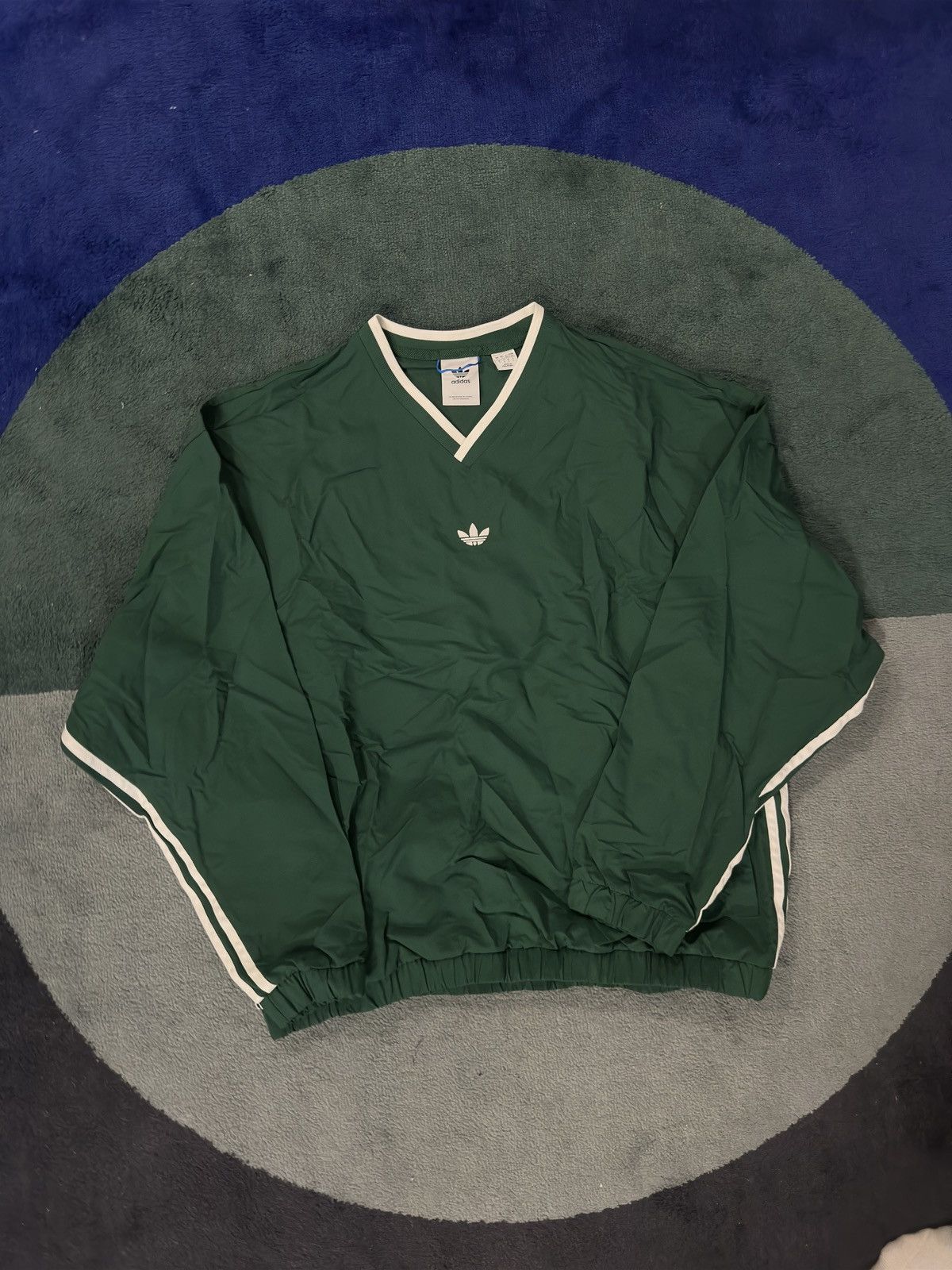 Adidas × Vintage Adidas athletic sweater Size US L / EU 52-54 / 3 - 1 Thumbnail