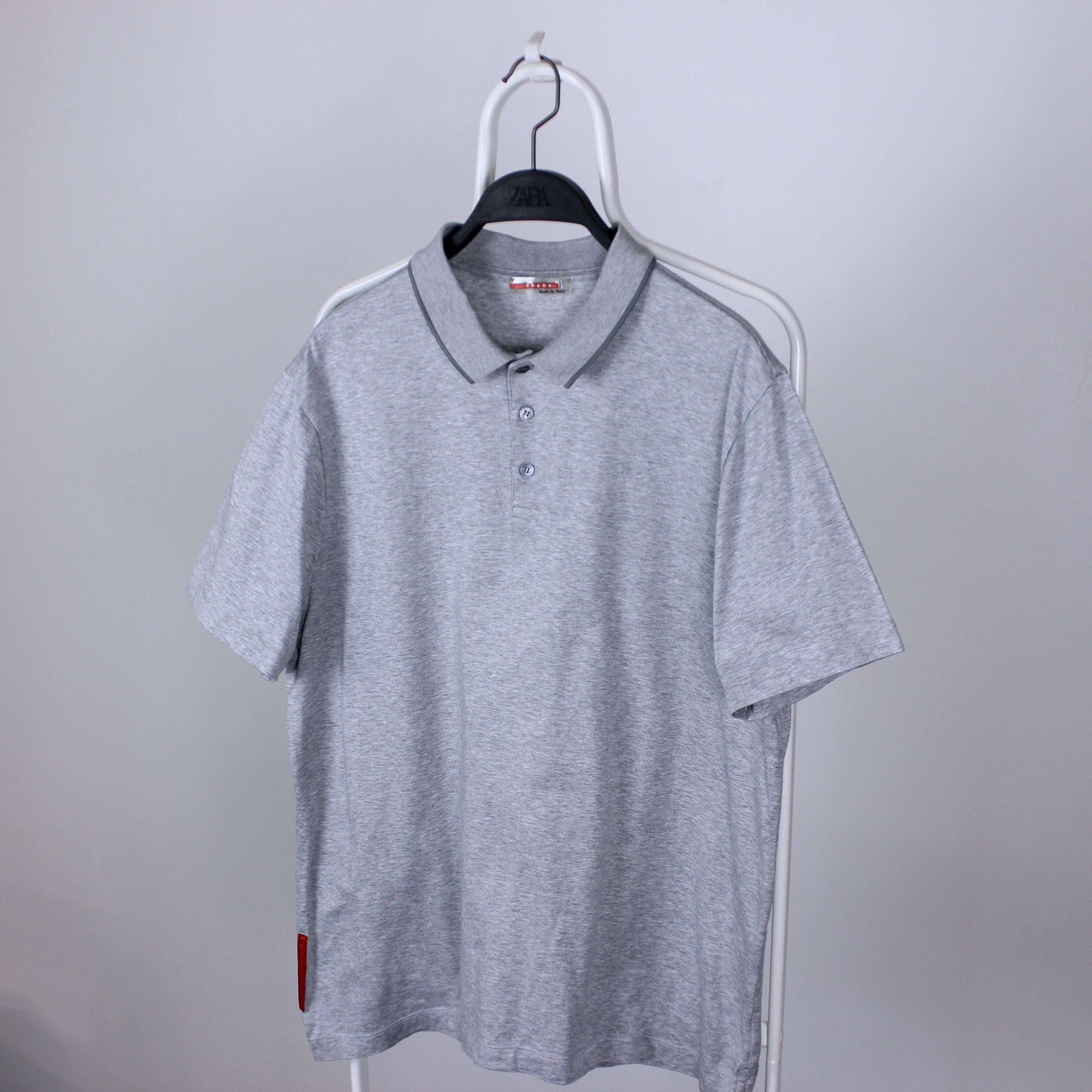 Prada polo shirt men cotton L XL