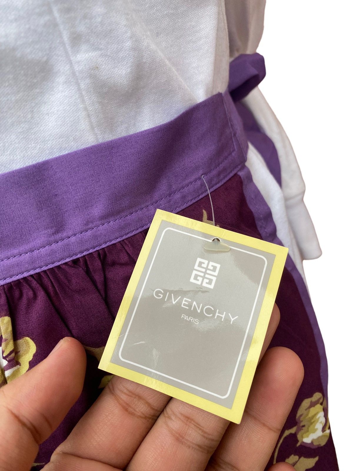 Givenchy Vintage Givenchy Flora Design Apron Size ONE SIZE - 7 Thumbnail