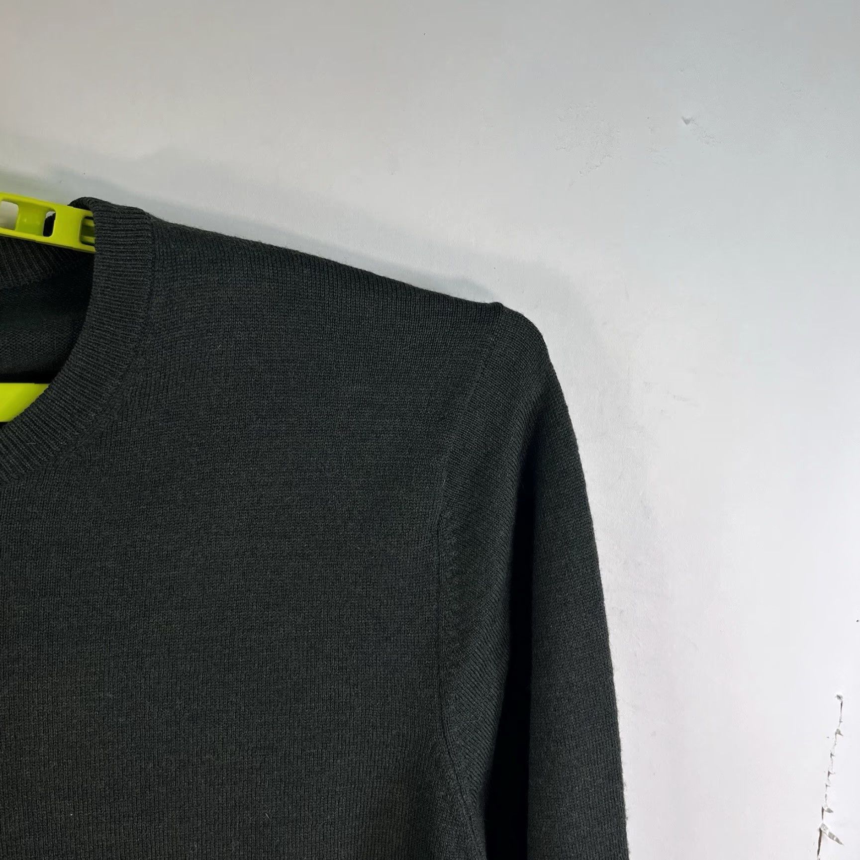 Brooks Brothers Brooks Brothers Merino Wool Blend Pullover Sweater Mens L Green Stretch Size US L / EU 52-54 / 3 - 3 Thumbnail