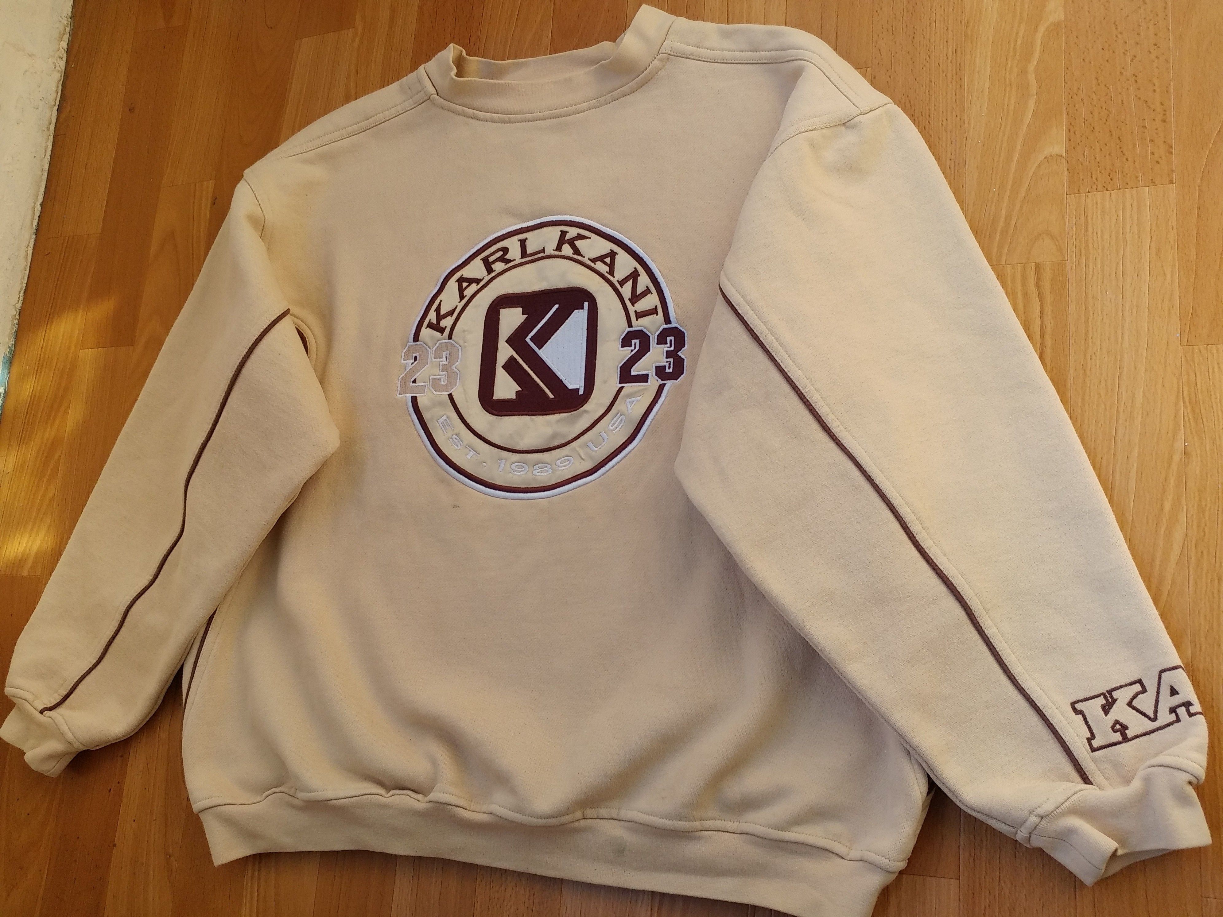 Karl Kani KARL KANI sweatshirt, vintage 90s hip hop, skater size L Size US L / EU 52-54 / 3 - 4 Thumbnail