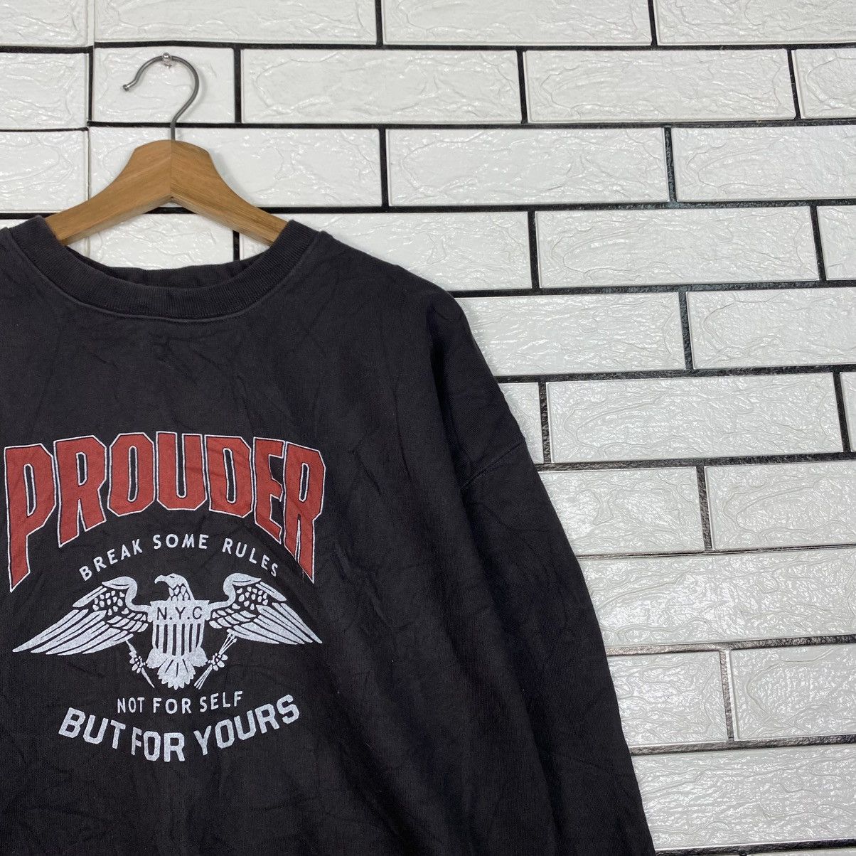 Japanese Brand Vintage Sweatshirt Prouder Big Logo Size US M / EU 48-50 / 2 - 7 Thumbnail