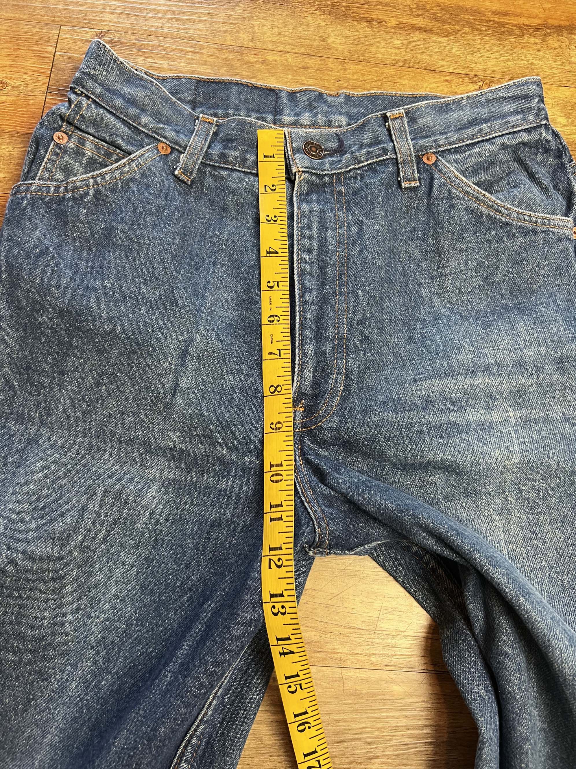 Levi's Vintage Clothing Vintage 1970's-1980's Levi's 25048-0214 Orange Tab Jeans Size US 29 - 9 Thumbnail