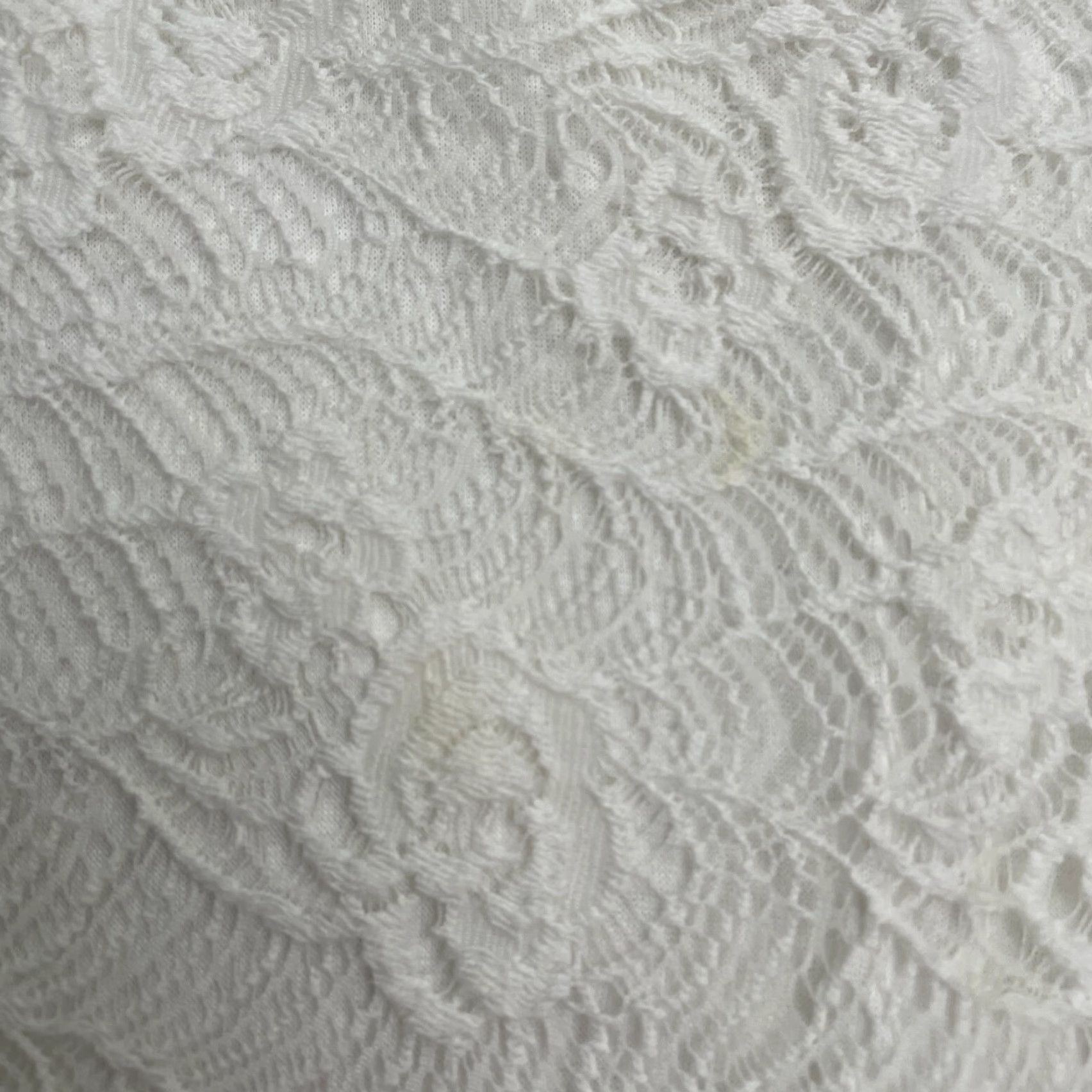Vintage Leo & Nicole Lace Blouse Womens S White Short Sleeve Casual Top Size S / US 4 / IT 40 - 3 Thumbnail