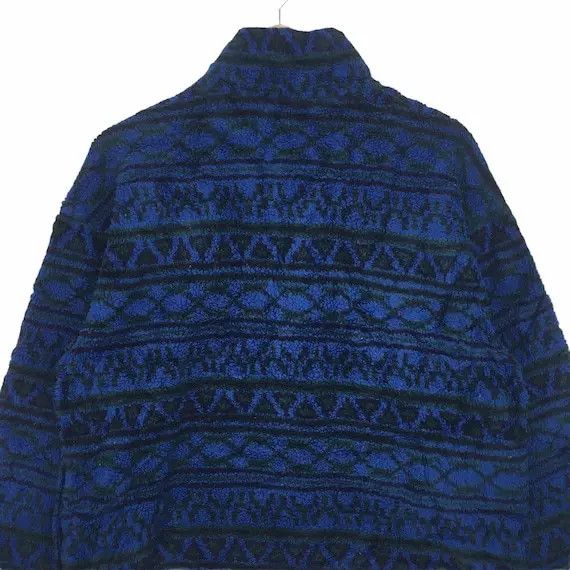 Vintage BOSSY HILL International Navajo Aztec Fleece Jacket Size US M / EU 48-50 / 2 - 5 Thumbnail
