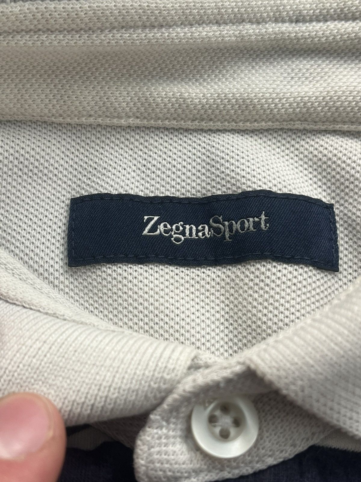 Ermenegildo Zegna × Z Zegna Zegna Sport long sleeve rugby sweatshirt size Large Size US L / EU 52-54 / 3 - 8 Thumbnail