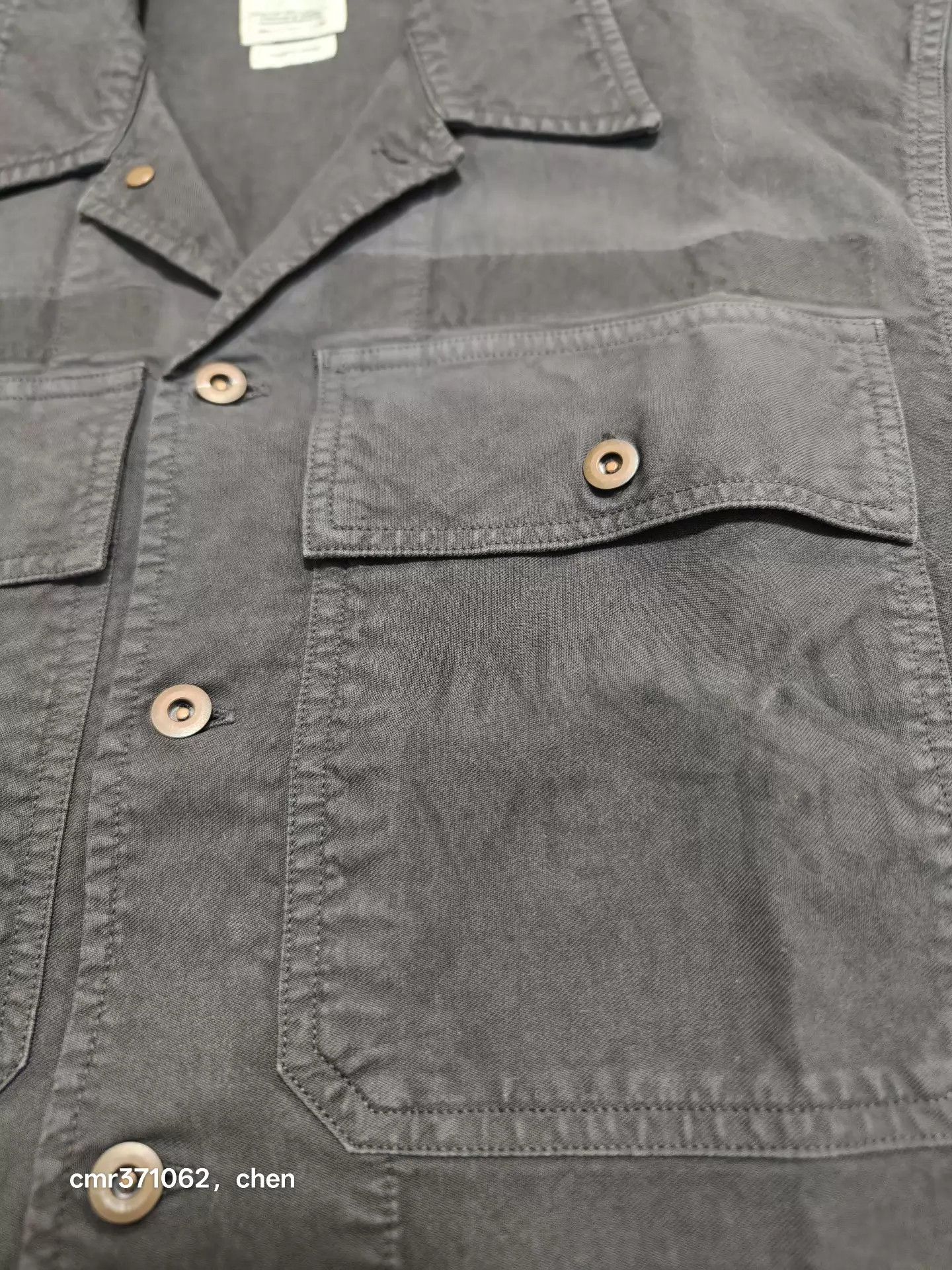 Visvim VISVIM 22SS FIL Cardwell L/S DMGD Navy Shirt 3 Size US L / EU 52-54 / 3 - 5 Thumbnail