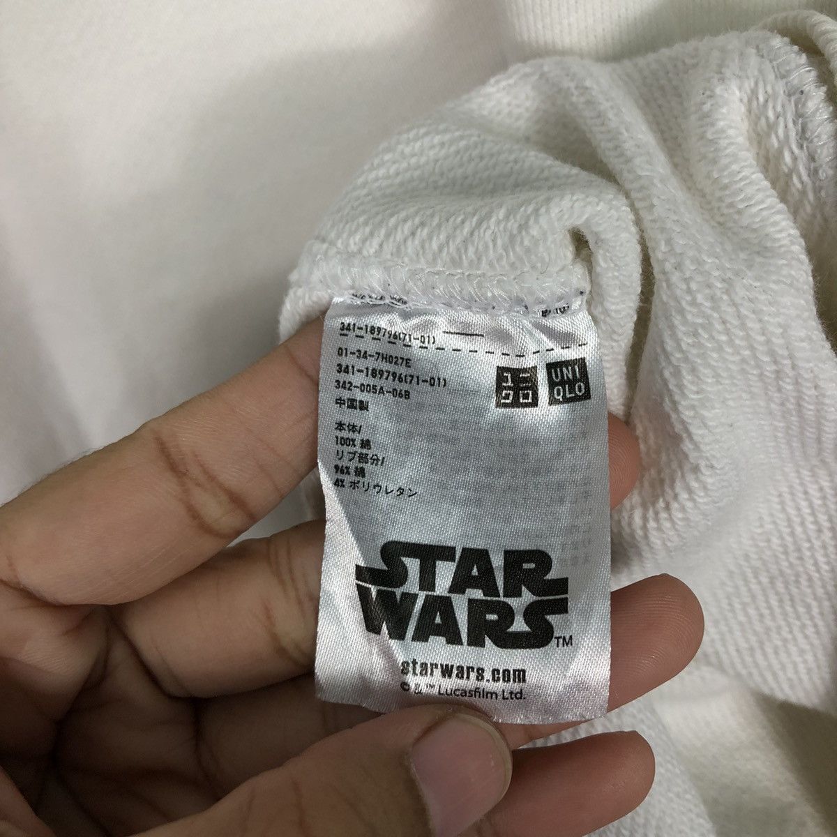Japanese Brand 📌Vintage Sweatshirt Movie Star Wars Storm Trooper Big Logo Size US M / EU 48-50 / 2 - 16 Thumbnail