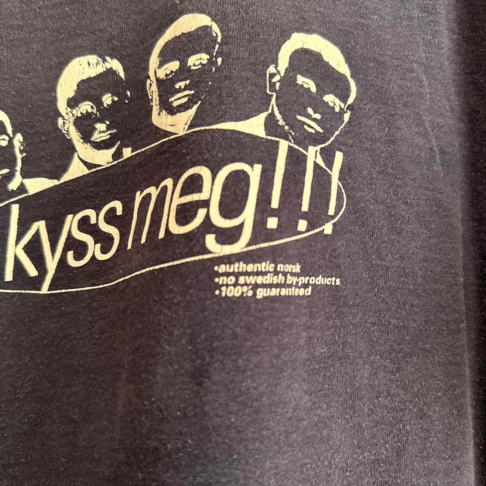 Fruit Of The Loom × Vintage Vintage Fidie Kyss Meg Promo Shirt Size US XL / EU 56 / 4 - 7 Thumbnail