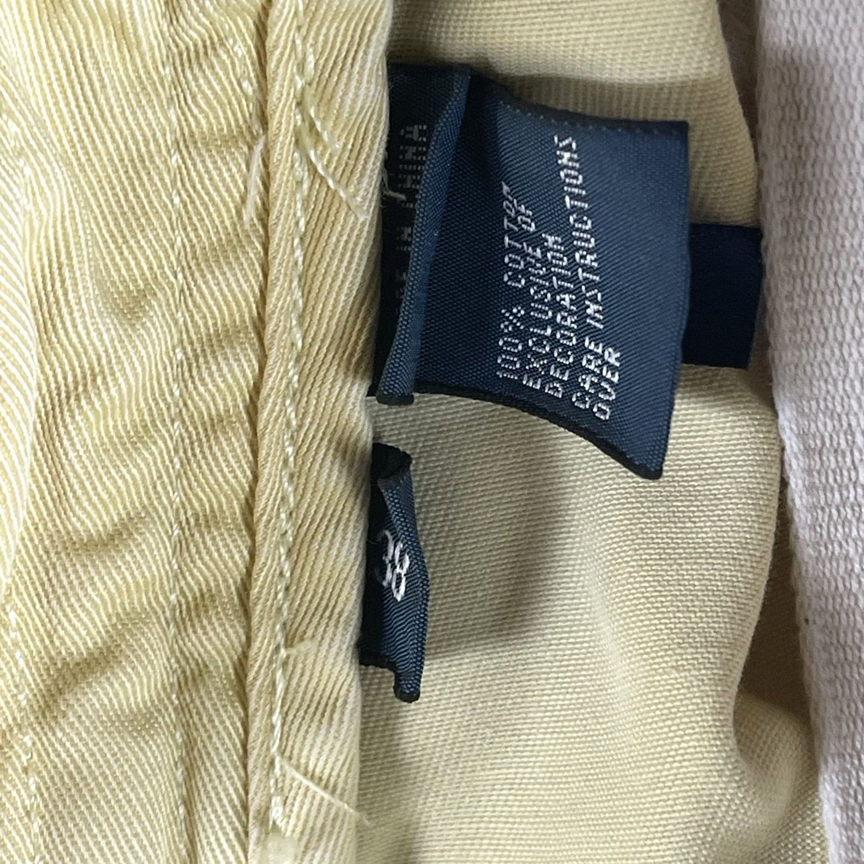 Polo Ralph Lauren Polo Ralph Lauren Men's Yellow Cotton Shorts Size 38 Drawstrings Preppy Vacation Size US M / EU 48-50 / 2 - 5 Thumbnail