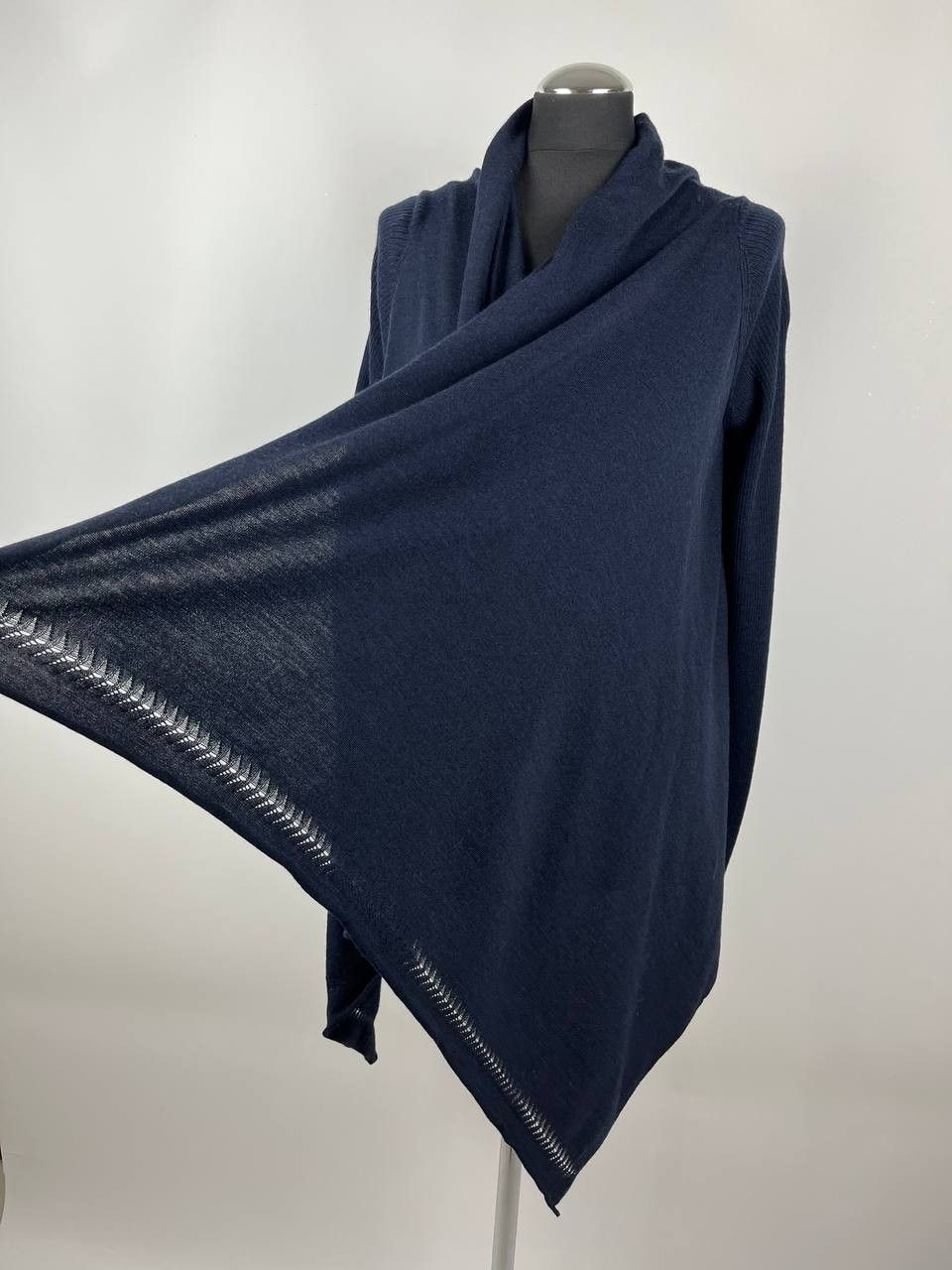Zadig & Voltaire Zadig & Voltaire Extra Fine Merino Wool Open Front Cardigan Size ONE SIZE - 2 Thumbnail