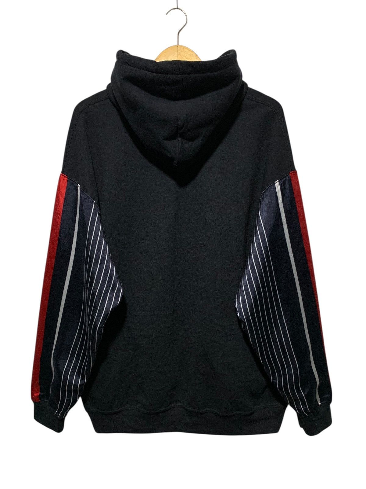 NOMA t.d FW19 NOMA t.d striped sleeve oversized hoodie Size US XL / EU 56 / 4 - 9 Thumbnail