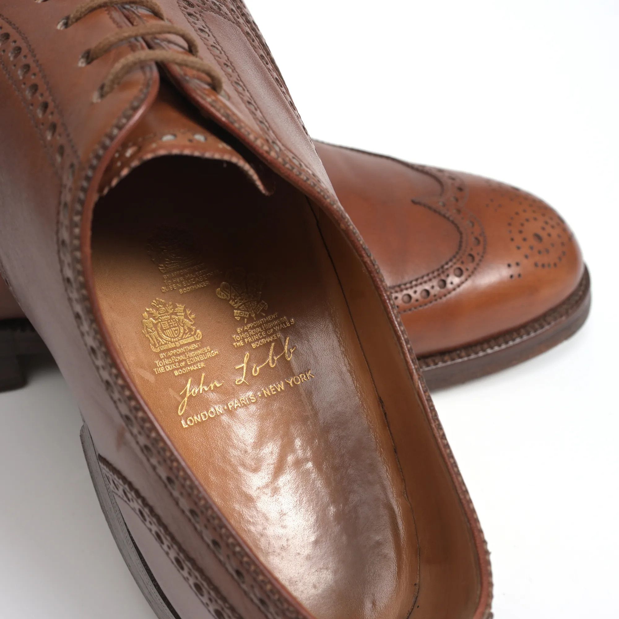 John Lobb JOHN LOBB LTD bespoke full brogue derby (11 UK) Size US 11.5 / EU 44-45 - 7 Thumbnail