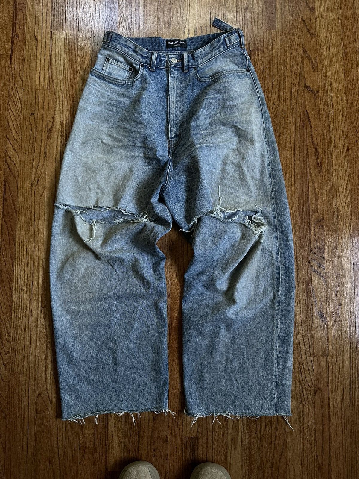 BALENCIAGA 22SS Skater Baggy Jeans