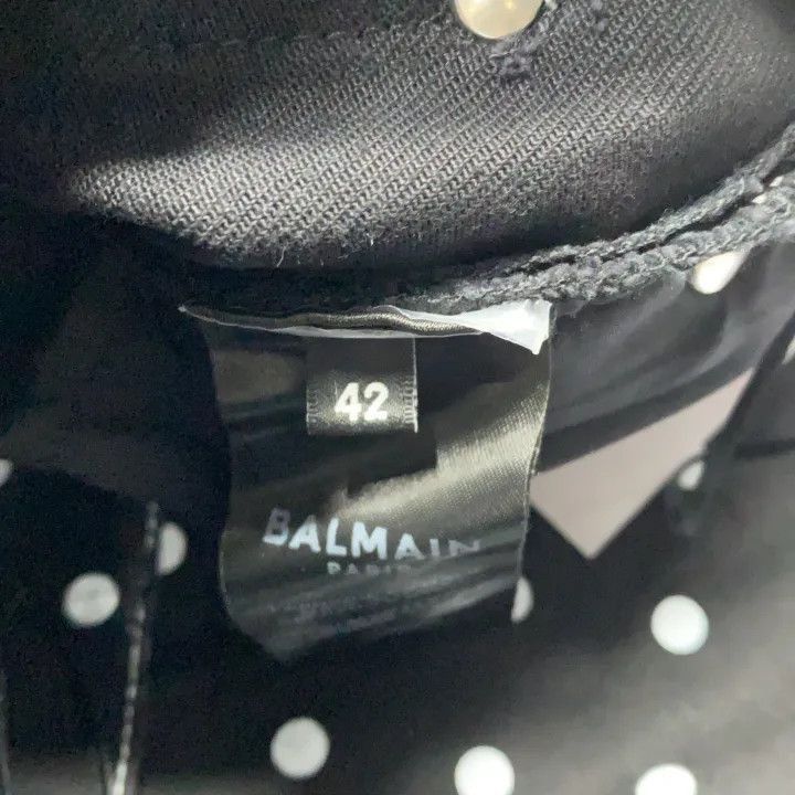 Balmain Balmain SS23 Polka Dot Skinny Jeans for Women -2507 Size 41" - 3 Thumbnail